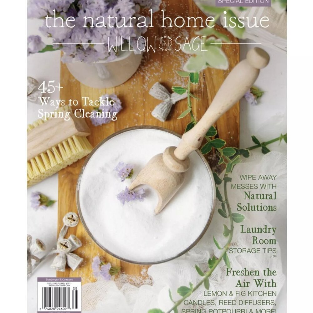 NEW! Stampington Willow & Sage. Special Ed #4 The Natural Home 2023